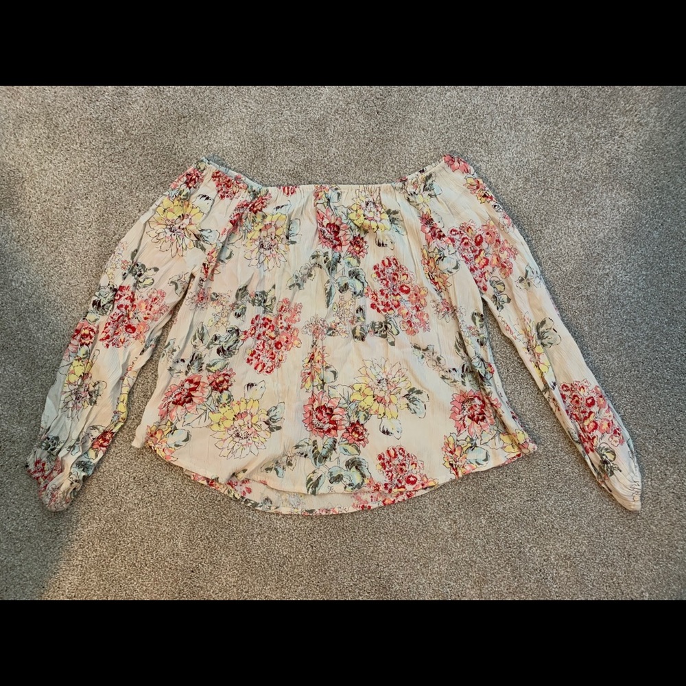 Floral Off the Shoulder Top - Billabong